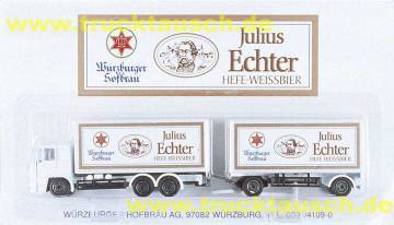 Würzburger Hofbräu Julius Echter, mit 2 verschiedenen Logos