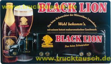 Mittweidaer Löwenbräu Black Lion, mit Logo