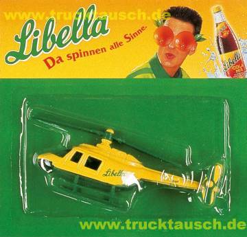 Libella Cola-Mix, mit Mann und Flasche