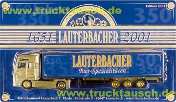Lauterbacher (Ehnle) Bier Spezialitäten, 350 Jahre, Edition 2001