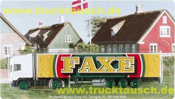 Fakse (Danish Brewery Gr.) Faxe, mit großem Logo
