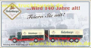 Hachenburger Pils wird 140 Jahre alt! Mit Logo- Aufl. 30.000