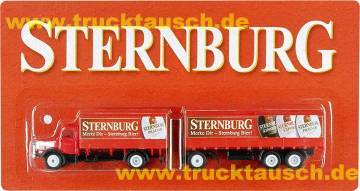 Sternburg (Leipzig) Merke Dir - Sternburg Bier! LKW: 1 Etikett, Hänger: 3 Etiketten