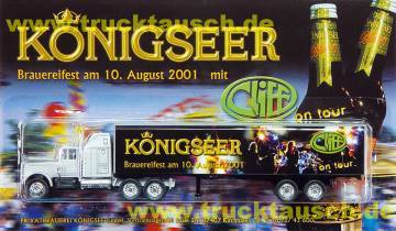 Königsee Brauereifest 2001, Cliff on Tour