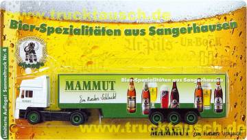 Mammut (Sangerhausen) Nr. 04, mit 5 Flaschen und 3 Gläsern
