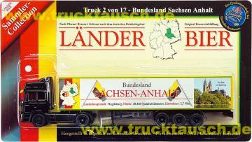 Länderbier (Lommatzsch) Nr.02, Sachsen-Anhalt, mit Magdeburger Dom (Einsiedler Logo auf Blister