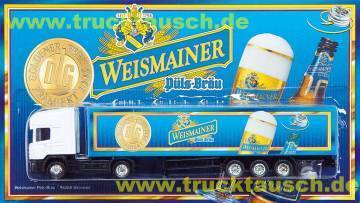Weismainer Püls-Bräu mit DLG - Medaille, Logo, Glas und Flasche