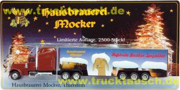 Mocker (Thierstein) (Weihnacht 2001) mit verschneitem Bock und 3 Fässern- Aufl. 2.500