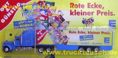 Edeka Hessenring, Rote Ecke, kleiner Preis, mit Einkaufswagen und Logo
