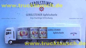 Gerolsteiner Apfelschorle 3/4, mit 3 Flaschen- Aufl. 15.000
