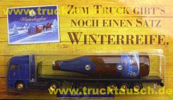Landskron Zum Truck gibts noch einen Satz Winterreife, mit liegender Winterhopfen-Flasche (200