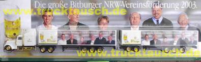 Bitburger Die große Bitburger NRW-Vereinsförderung 2003