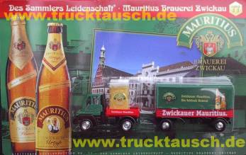 Hist. Brauereifahrzeuge Nr.77, Mauritius Zwickau, LKW mit stehender Werbetafel (Glas)- Aufl. 2.