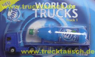 Coca Cola World of Trucks Nr.1, Fanta, mit liegender Berry Blue-Flasche