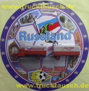 Fußball EM 2004 43218, Russland, mit Flagge