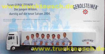 Gerolsteiner Team Gerolsteiner 2004 2/3, mit 8 Radfahrern
