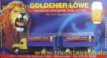 Först (Drügendorf) Goldener Löwe, mit Glas