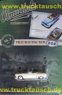 Braustolz (Chemnitz) DDR-Traumautos 03/2005, Wartburg 311 Kabriolett, 1/64