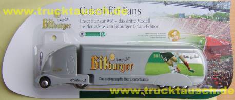 Bitburger Colani-Ed.3, Colani für Fans, Unser Star zur WM (Fußball)
