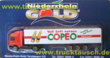 Niederrhein-Gold Tersteegen KG Copeo, Voll Saft voraus, mit 2 schrägen Flaschen, schwarze Sonne