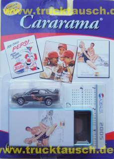 Pepsi - Cararama Kalender 2005 07/24, Mitsubishi Lancer Evolution V1, Bj. 1999 (1/72) mit Blech