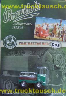 Braustolz (Chemnitz) DDR-Traumautos 20/2007, Multicar Diesel Ameise mit Pritsche, 1/64